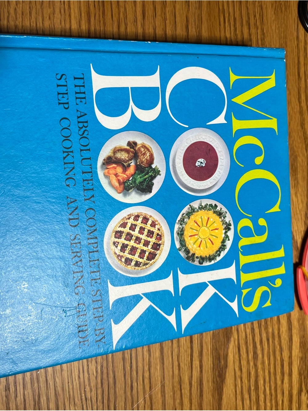 McCall Cookbook - Bright Blue Cover